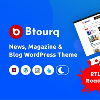 Btourq - WordPress News Magazine Theme v1.0.4