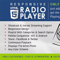 CLEVER HTML5 Radio Player Addon For WPBakery v2.5