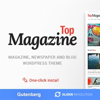 Top Magazine - Blog and News WordPress Theme v1.2.3