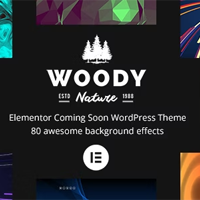 Woody - Elementor Coming Soon WordPress Theme v6.0.0