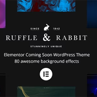 Rabbit - Elementor Coming Soon WordPress Theme v6.0.0
