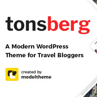 Tonsberg - A Modern WordPress Theme for Travel Bloggers v1.4