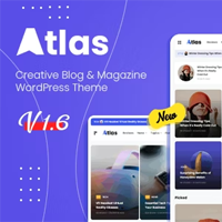 Atlas - Creative Blog & News WordPress Theme v1.6.0
